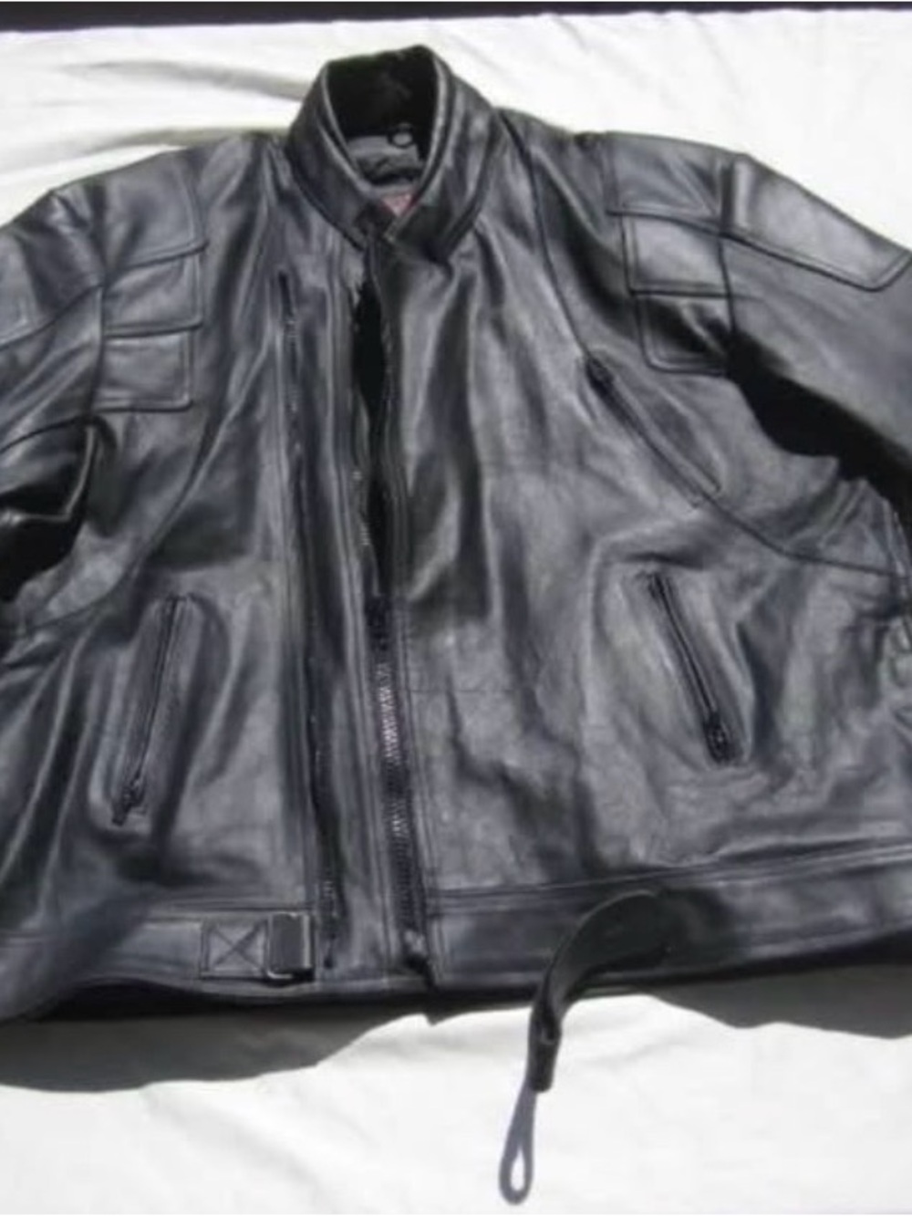 Wilsons Leather Black Men's Bomber Jacket